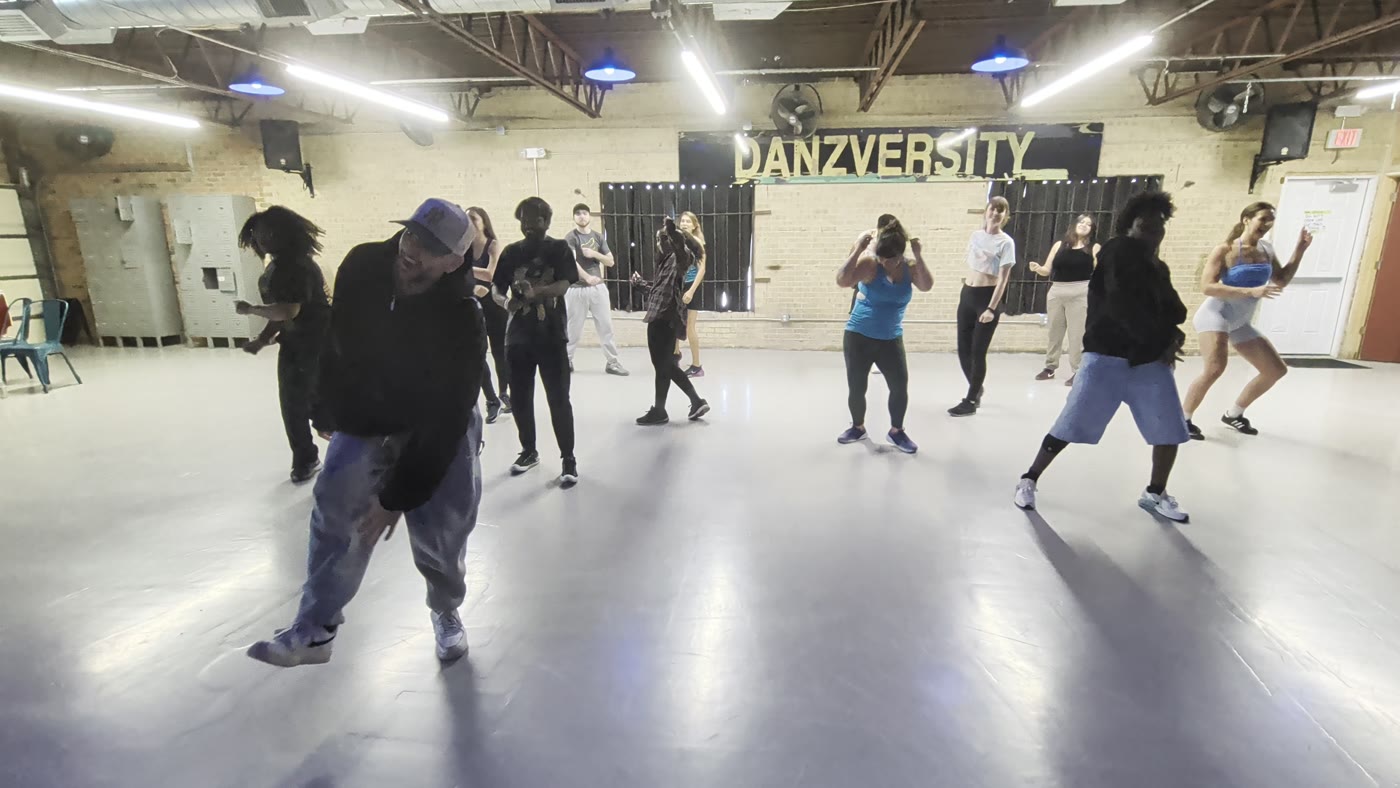 Adults in a Danzversity workshop class