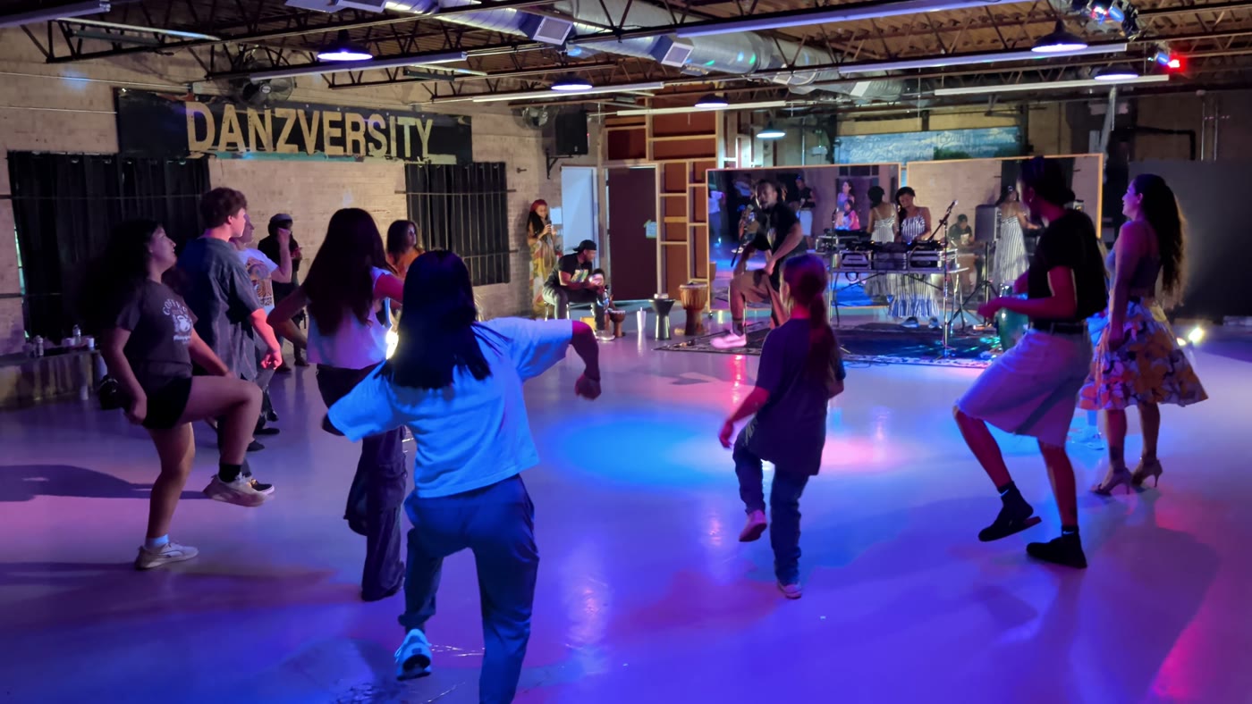 Dancers at a (You)nity Night at Danzversity