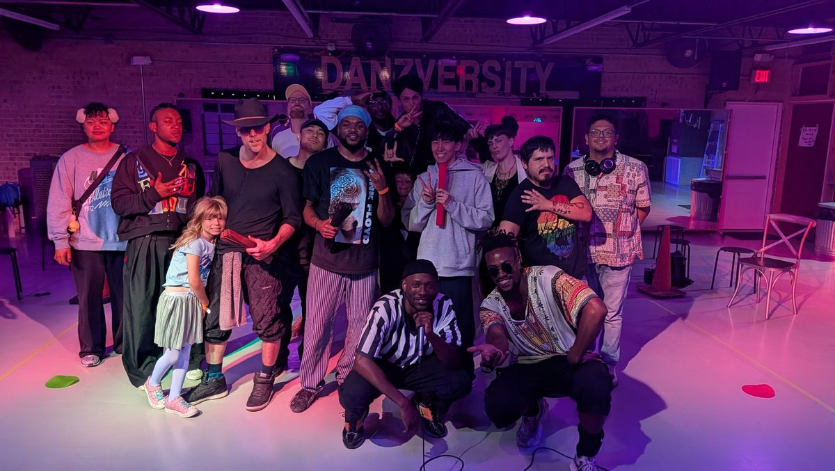 Dancers at a Danzversity community event in Austin