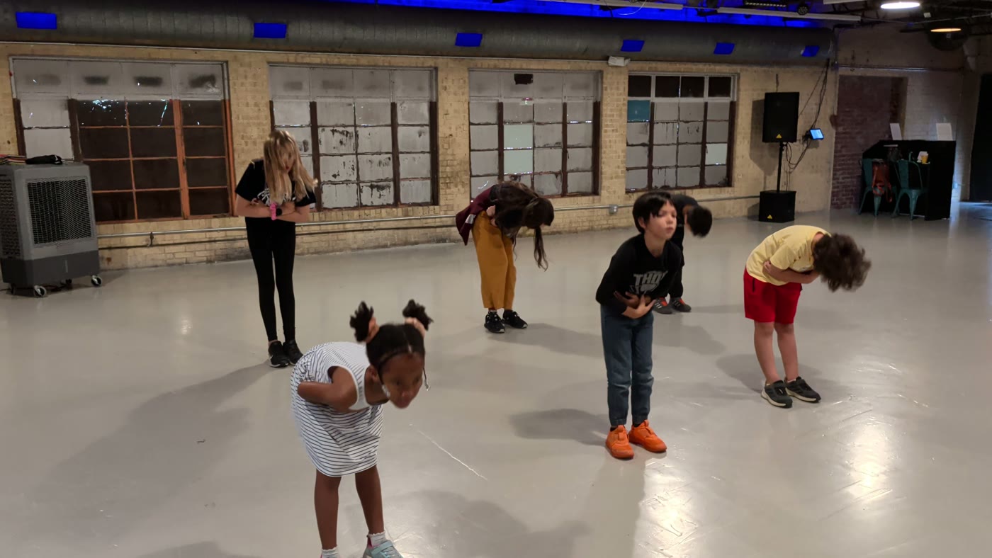 Young kids dancing at Danzversity